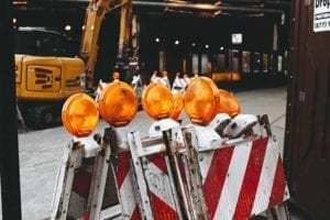 construction accident w/ injured construction workers - labor statistics