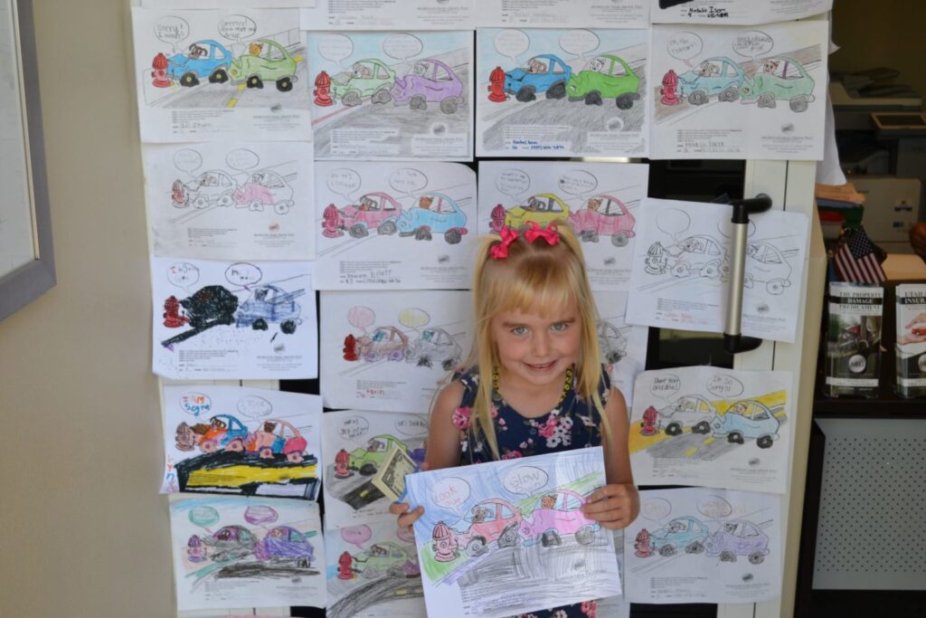 COLORING CONTEST WINNERS!