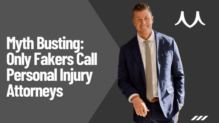 Myth Busting Only Fakers Call Personal Injury Attorneys