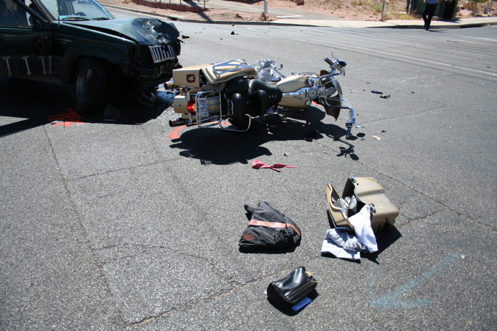 Motorcycle accident investigation